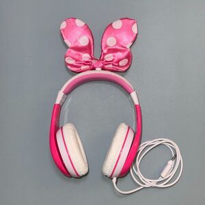 Disney Minnie Mouse Kids Headphones with Bow-tastic Design